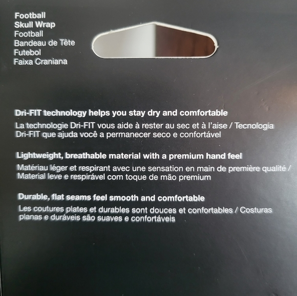 Nike Air Jordan Skull Wrap Football Headband - Picture 3 of 4